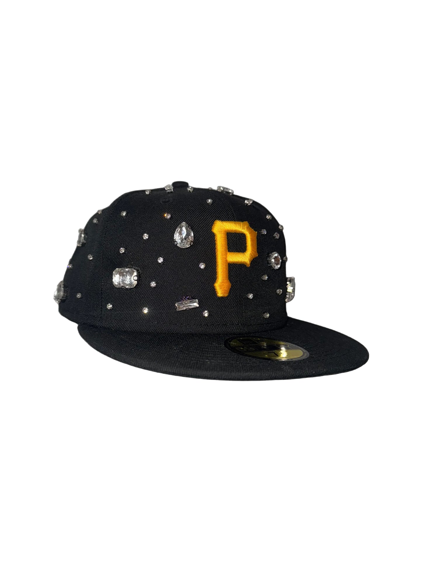 P RHINESTONE CUSTOM HAT