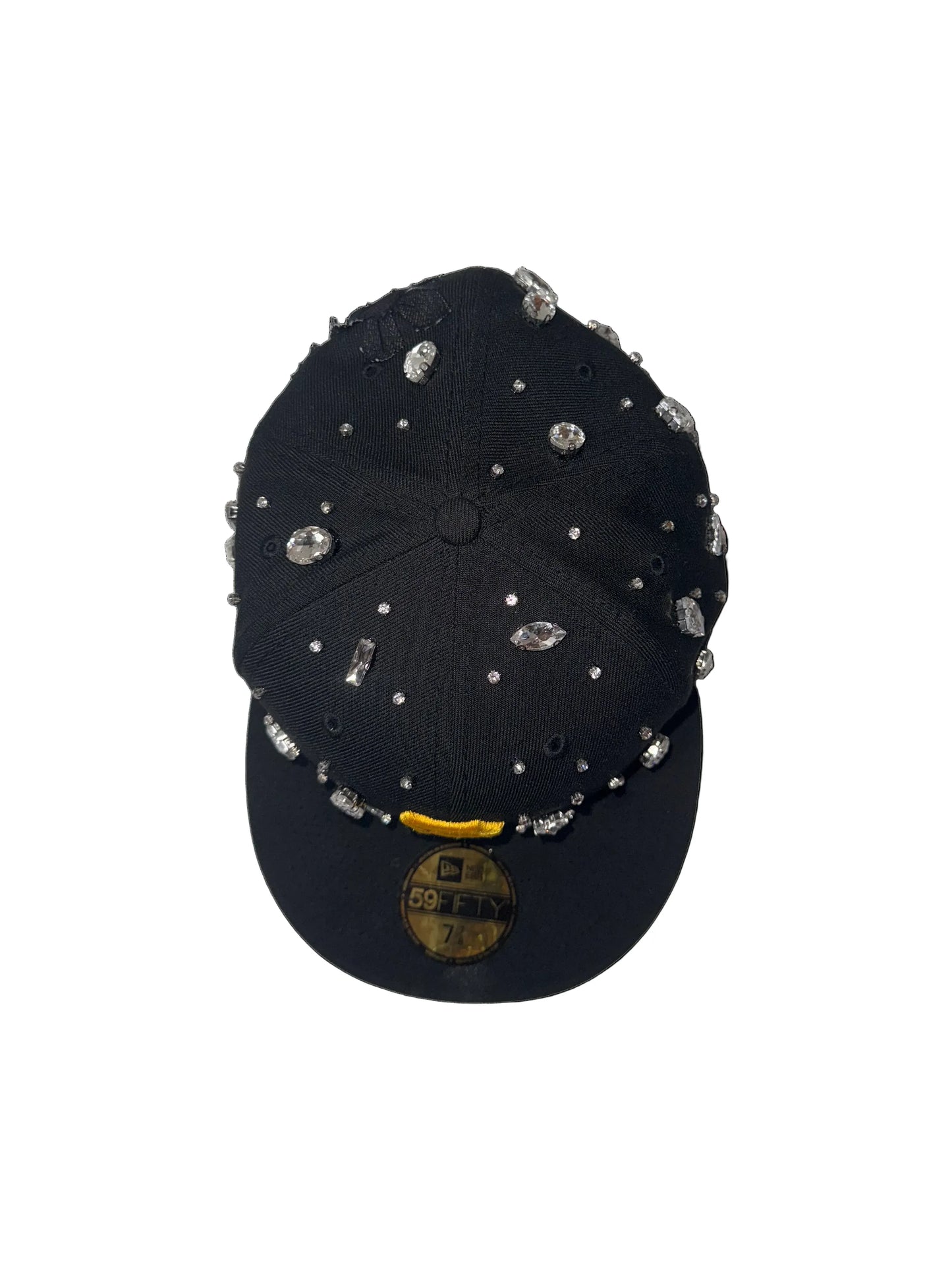 P RHINESTONE CUSTOM HAT