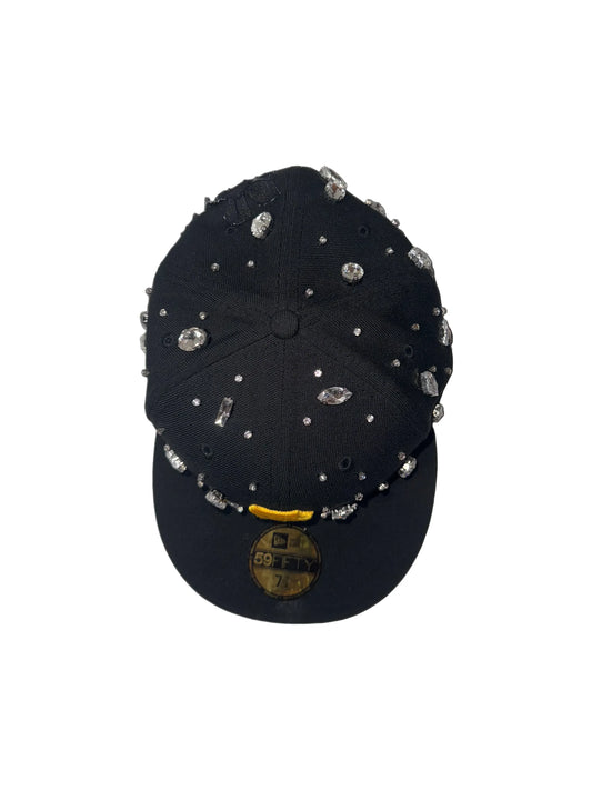 P RHINESTONE CUSTOM HAT