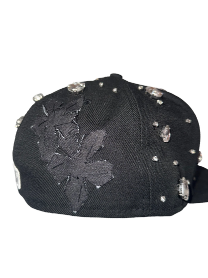 NY RHINESTONE CUSTOM HAT