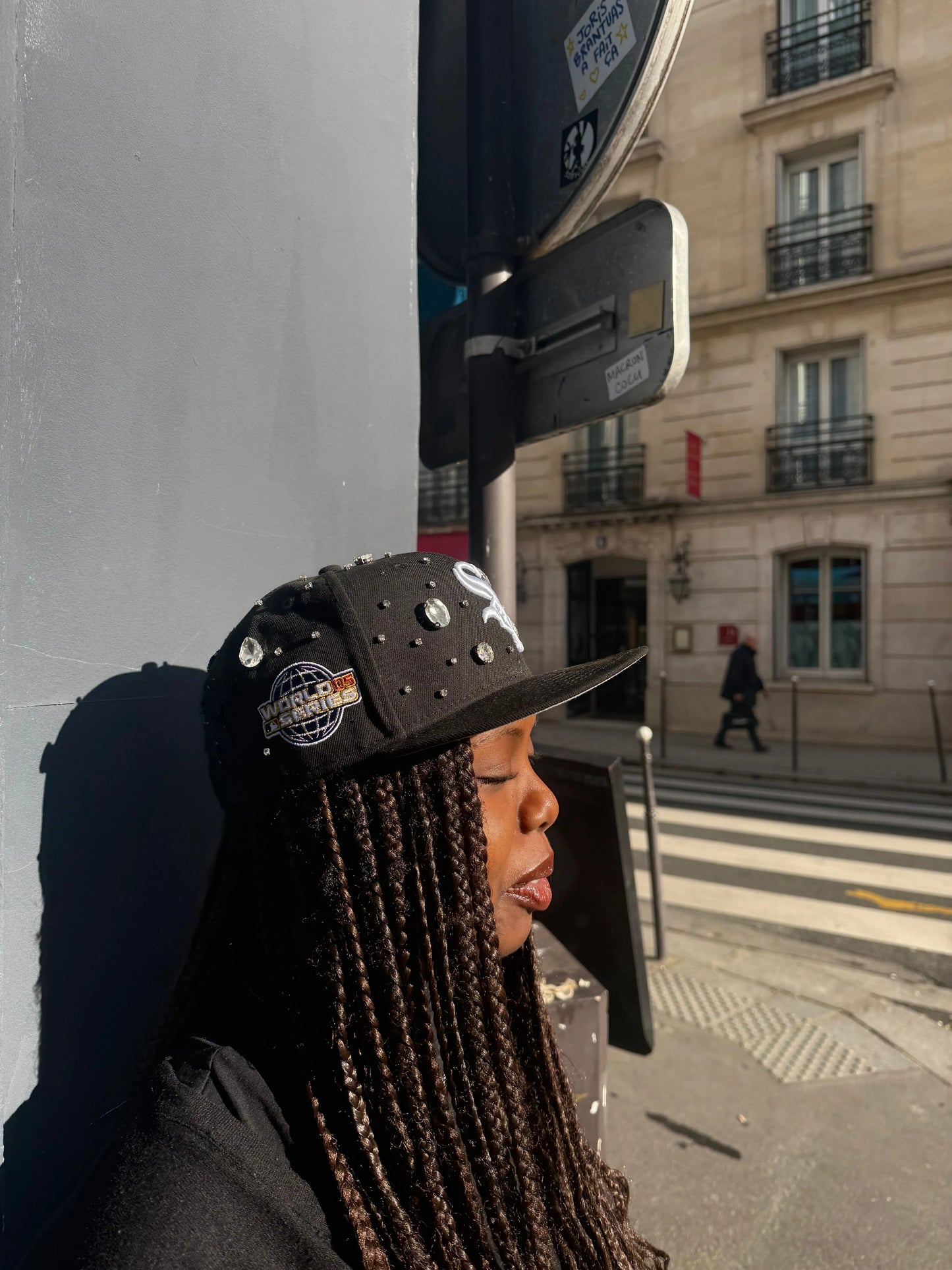 SOX RHINESTONE CUSTOM HAT